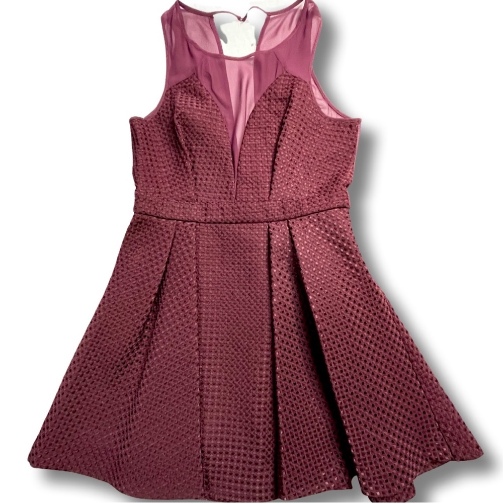 BCBGeneration Sleeveless Pleated Dress